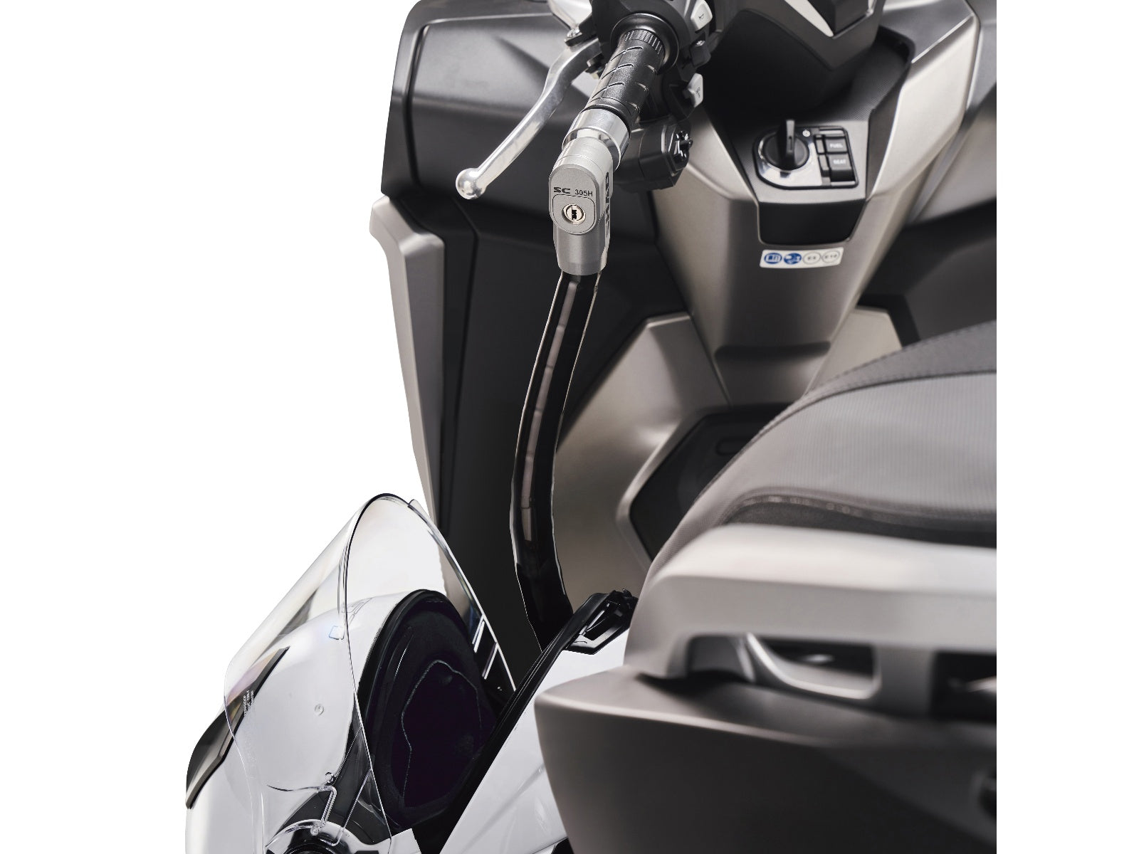 SHAD Motorcycle Scooter Handlebar Lock - Size 5 - Series 3