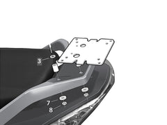 SHAD Motorcycle Top Box Fitting Kit for Daelim S3 250 (2010-2023)