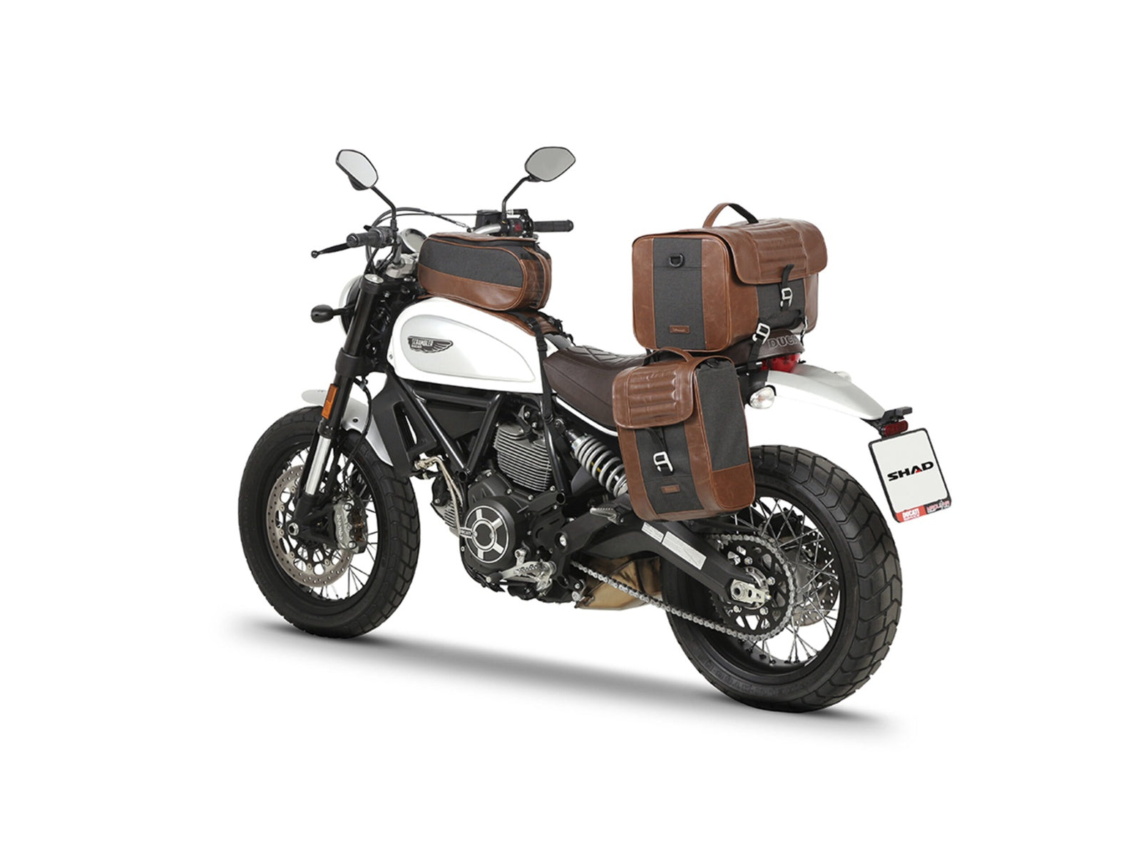 SHAD Motorcycle SR Pannier Fitting Kit for Ducati Scrambler 800 Icon (2015-2025)