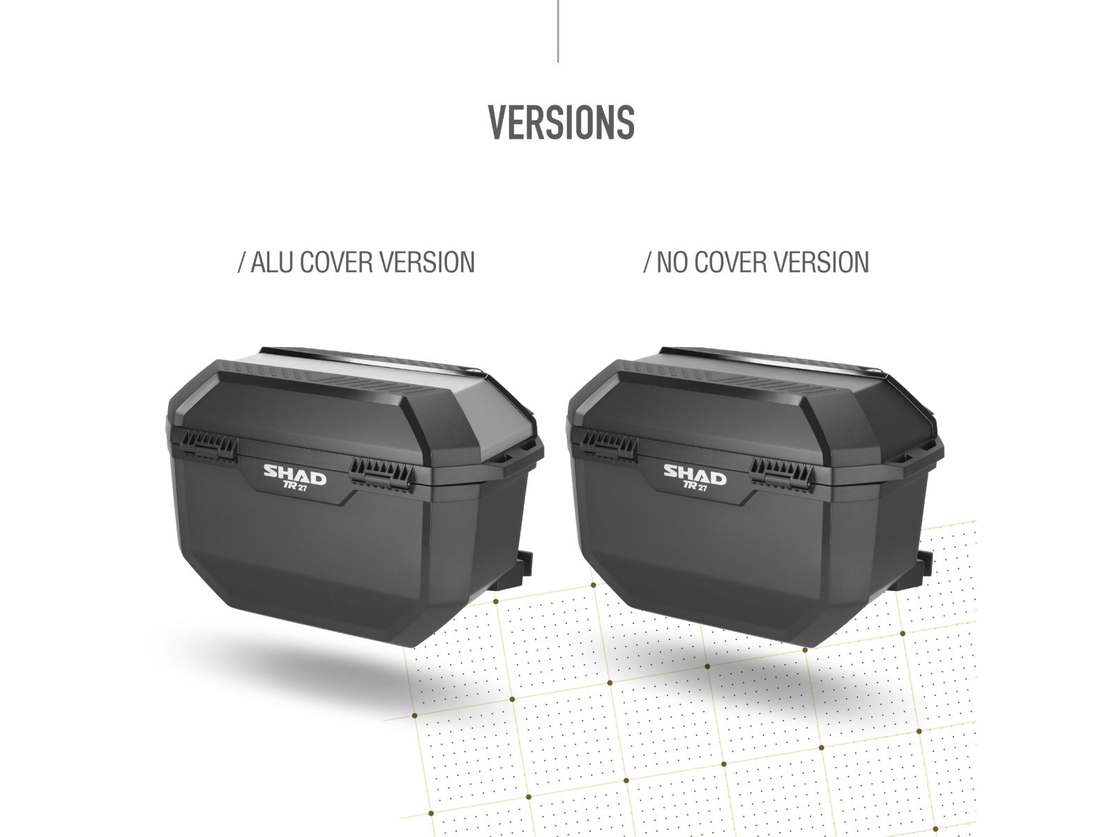 SHAD Motorcycle TR27 Panniers - Black