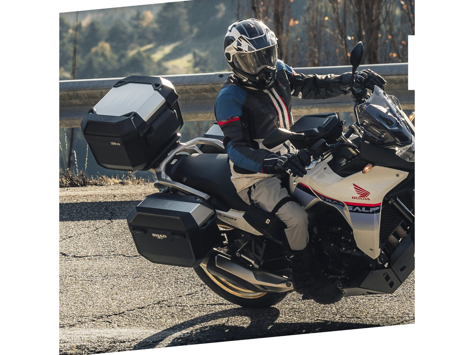 SHAD Motorcycle TR27 Panniers - Aluminium Cover