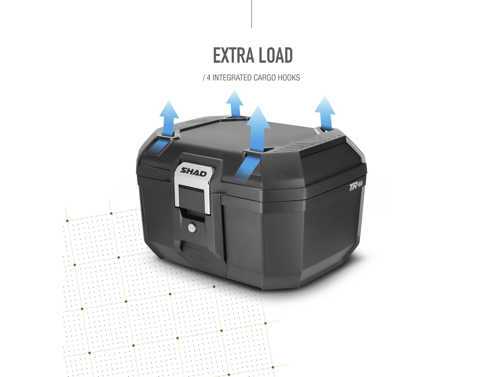 SHAD Motorcycle TR46 Top Box