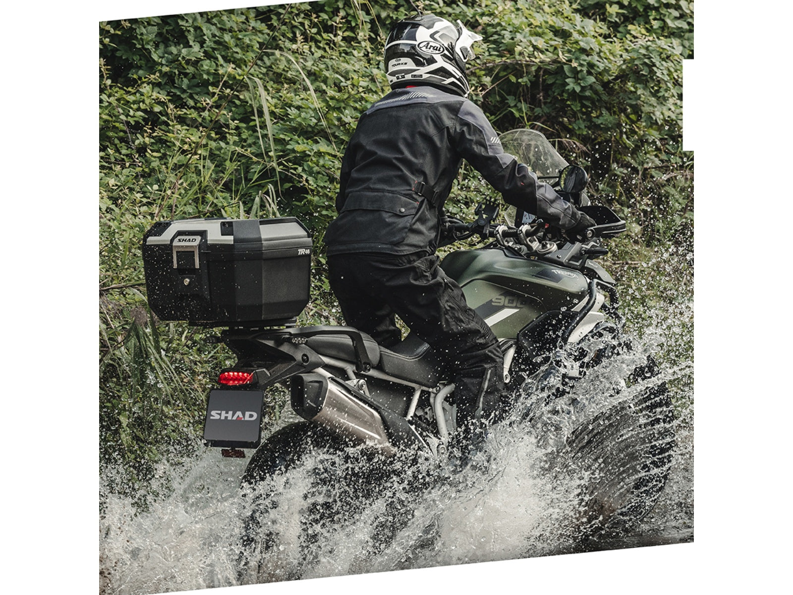 SHAD Motorcycle TR46 Top Box - Aluminium