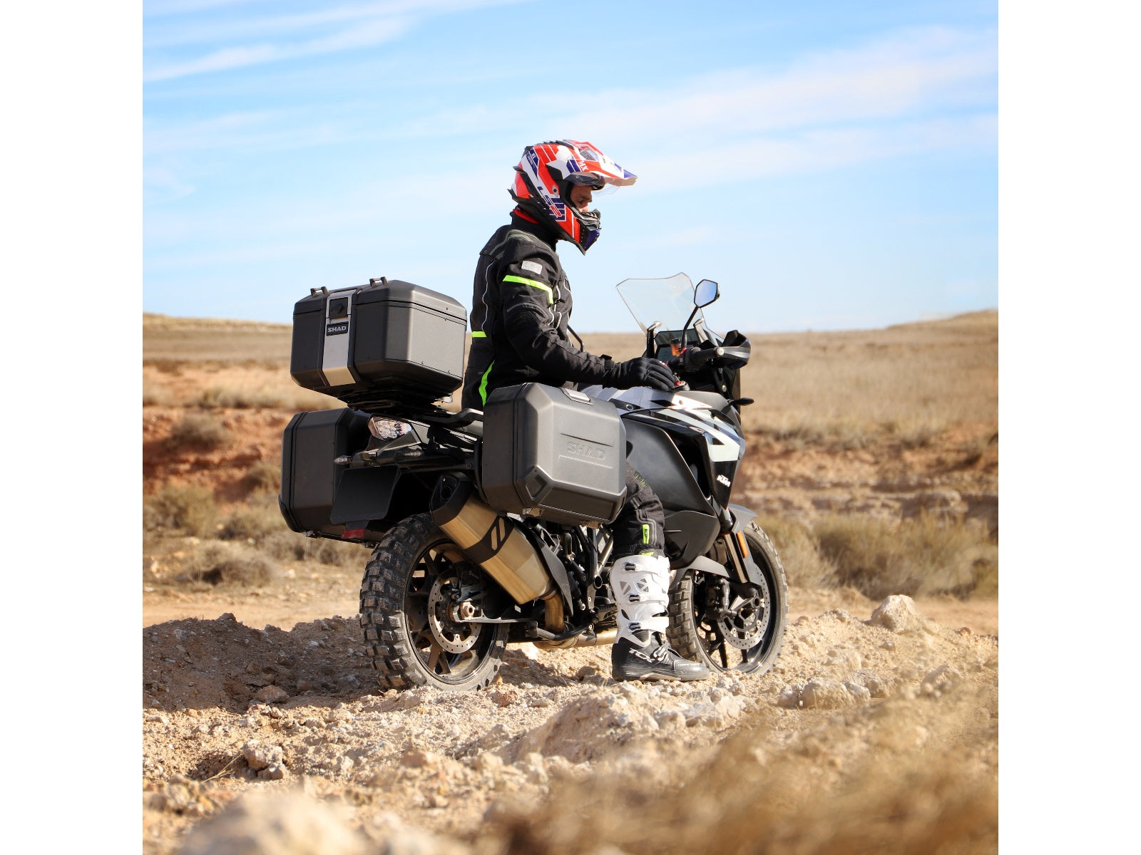 SHAD Motorcycle TR48 Terra Top Box - Black