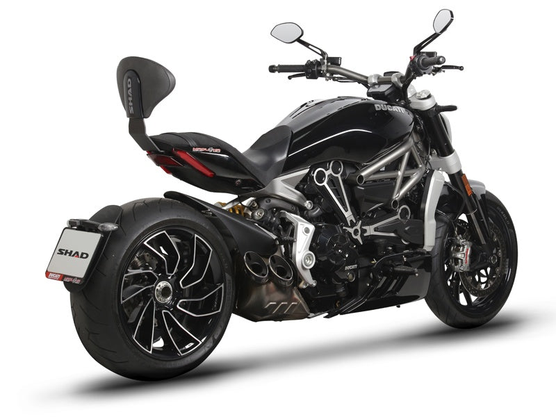 SHAD Motorcycle Backrest Fitting Kit for Ducati XDiavel S (2016-2019)