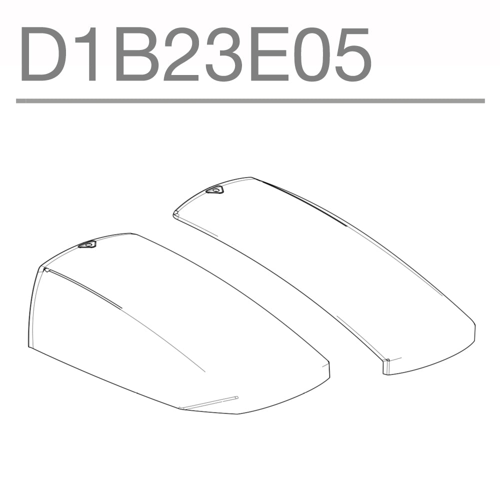 SHAD Motorcycle SH23 Aluminium Pannier Cover