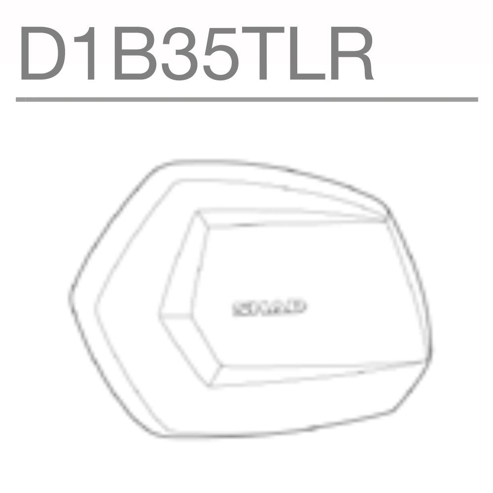 SHAD Motorcycle SH35 Replacement Aluminium Side Panel (Left)