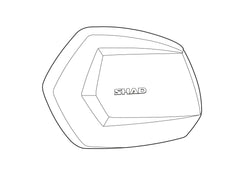 SHAD SH35 Replacement Aluminium Side Panel (Left)