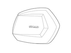 SHAD SH35 Replacement Aluminium Side Panel (Right) D1B35TRR