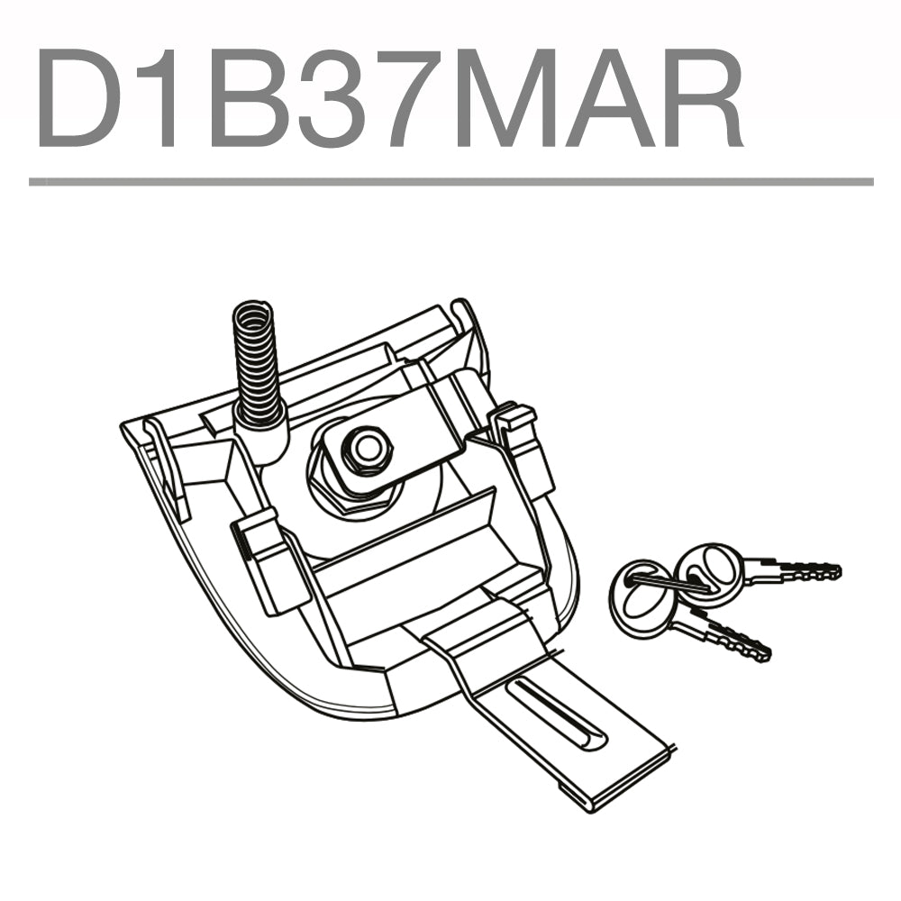SHAD Motorcycle SH37 Replacement Locking Mechanism