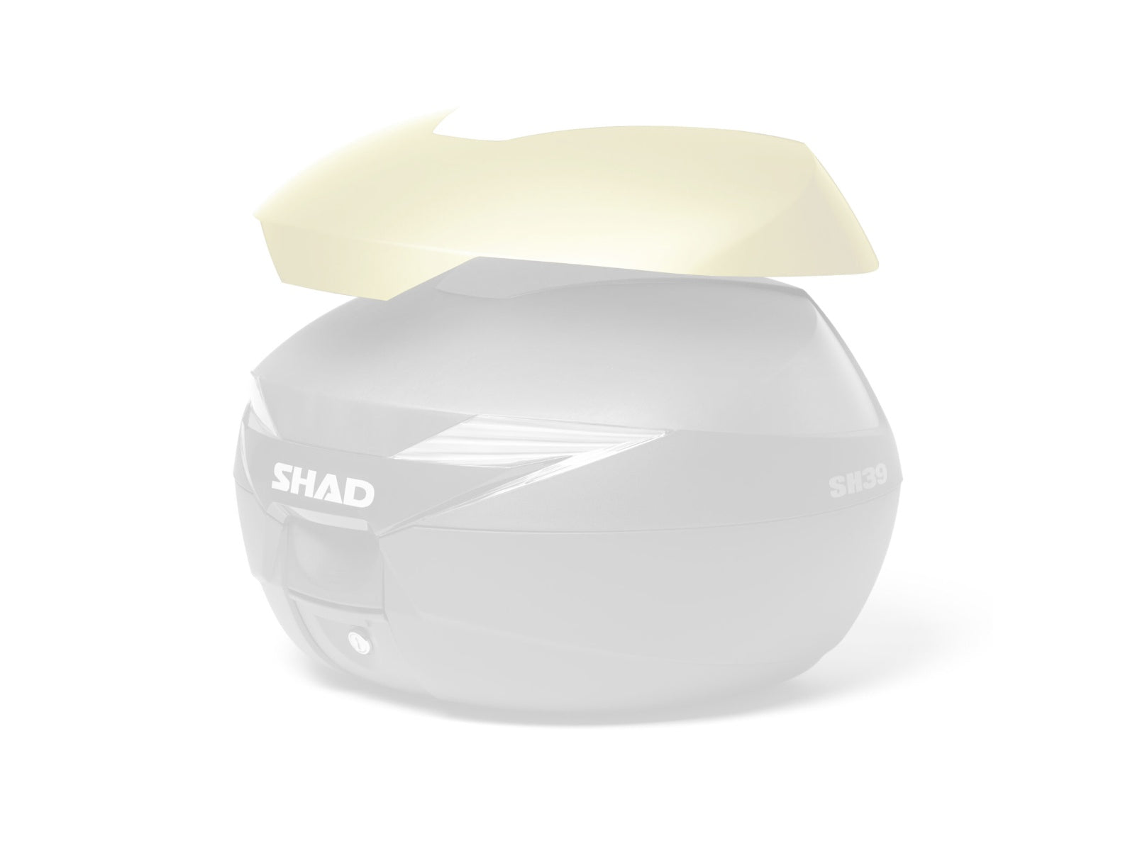 SHAD SH39 Unpainted Top Box Cover D1B39ER