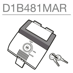 SHAD Motorcycle SH48 Replacement Locking Mechanism (Dark Grey)