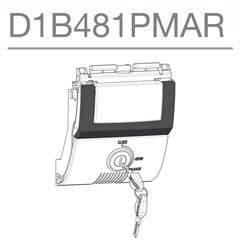 SHAD SH48 Replacement Premium Locking Mechanism (Dark Grey)