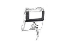 SHAD SH48 Replacement Premium Locking Mechanism (Dark Grey)