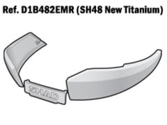 SHAD SH48 Replacement Frame (Titanium)