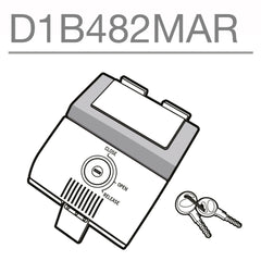 SHAD Motorcycle SH48 Replacement Locking Mechanism (Titanium)