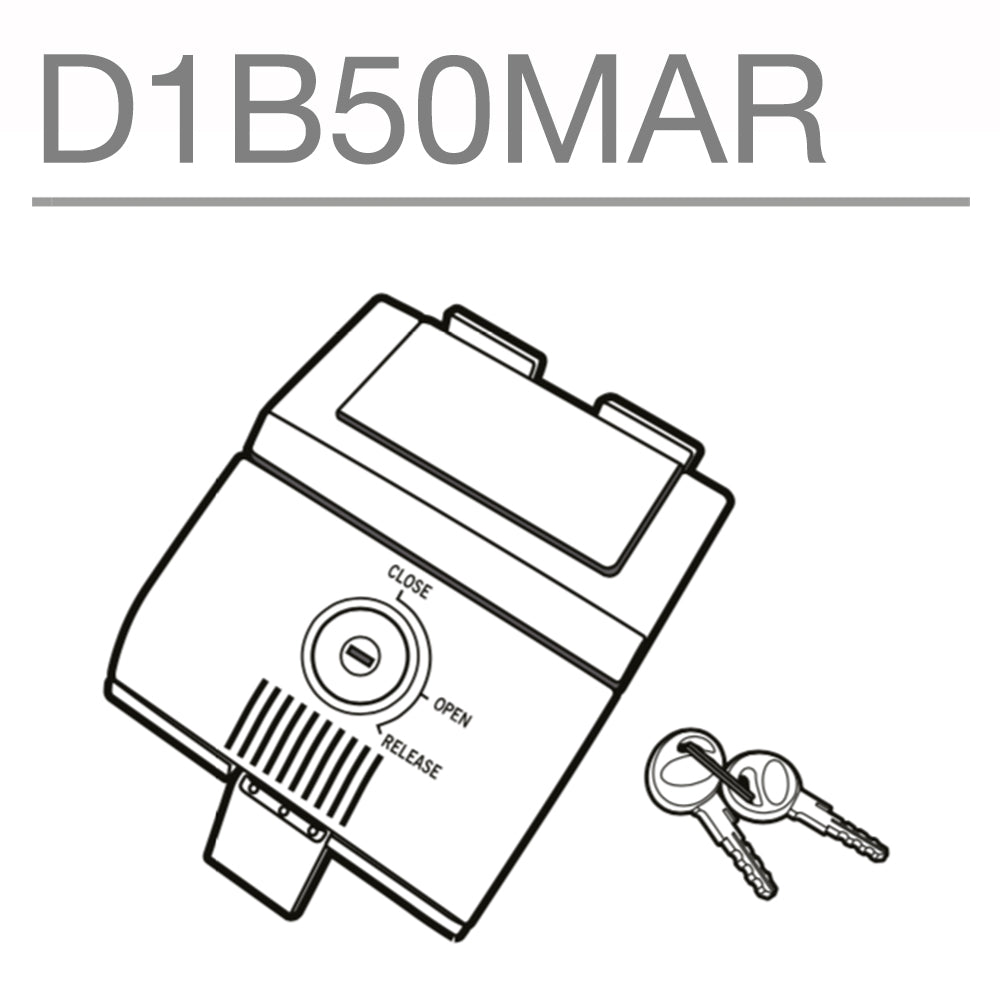 SHAD SH50 Replacement Locking Mechanism D1B50MAR