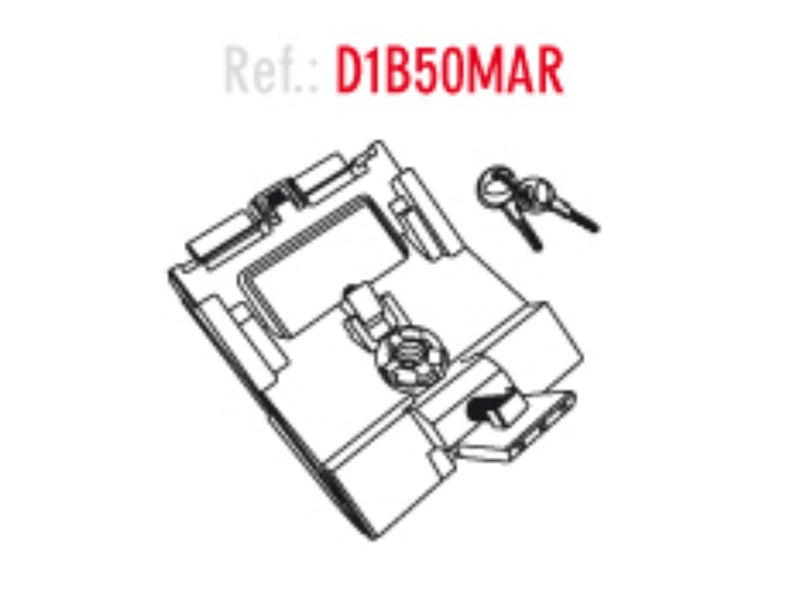 SHAD SH50 Replacement Locking Mechanism D1B50MAR