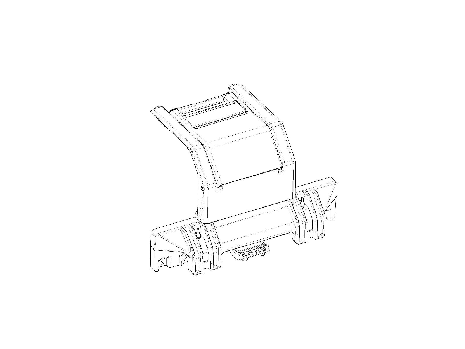SHAD Motorcycle TR36 Pannier Lower Lock System