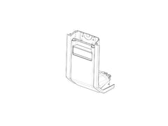 SHAD Terra Pure Black Aluminium Lock System Lower Half