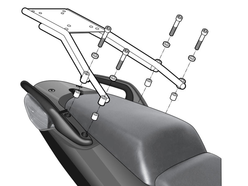 SHAD Motorcycle Top Box Fitting Kit for Honda CBF1000 (2010-2013)