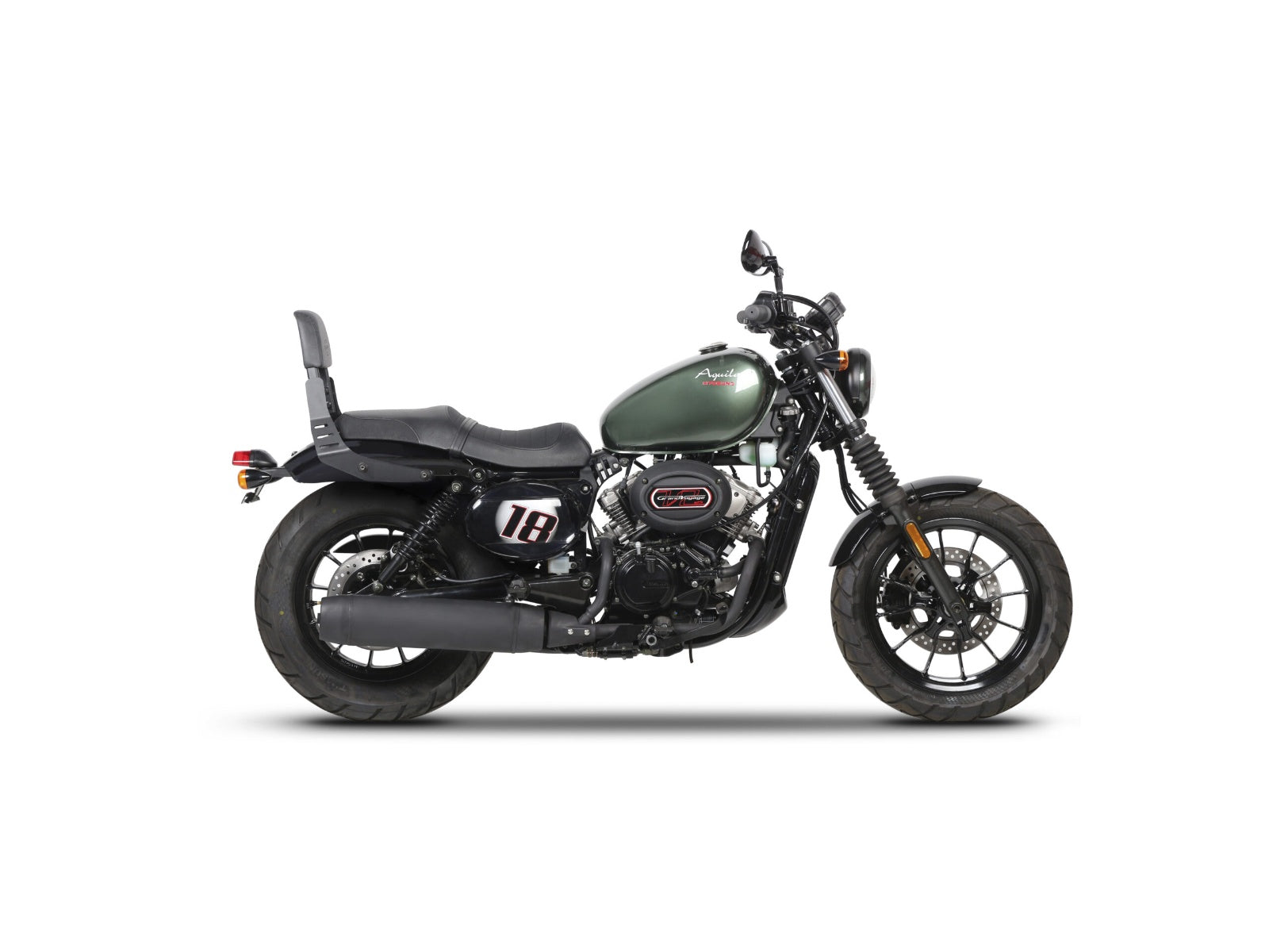 SHAD Motorcycle Backrest And Fitting Kit for Hyosung GV300 S Bobber (2022-2023)