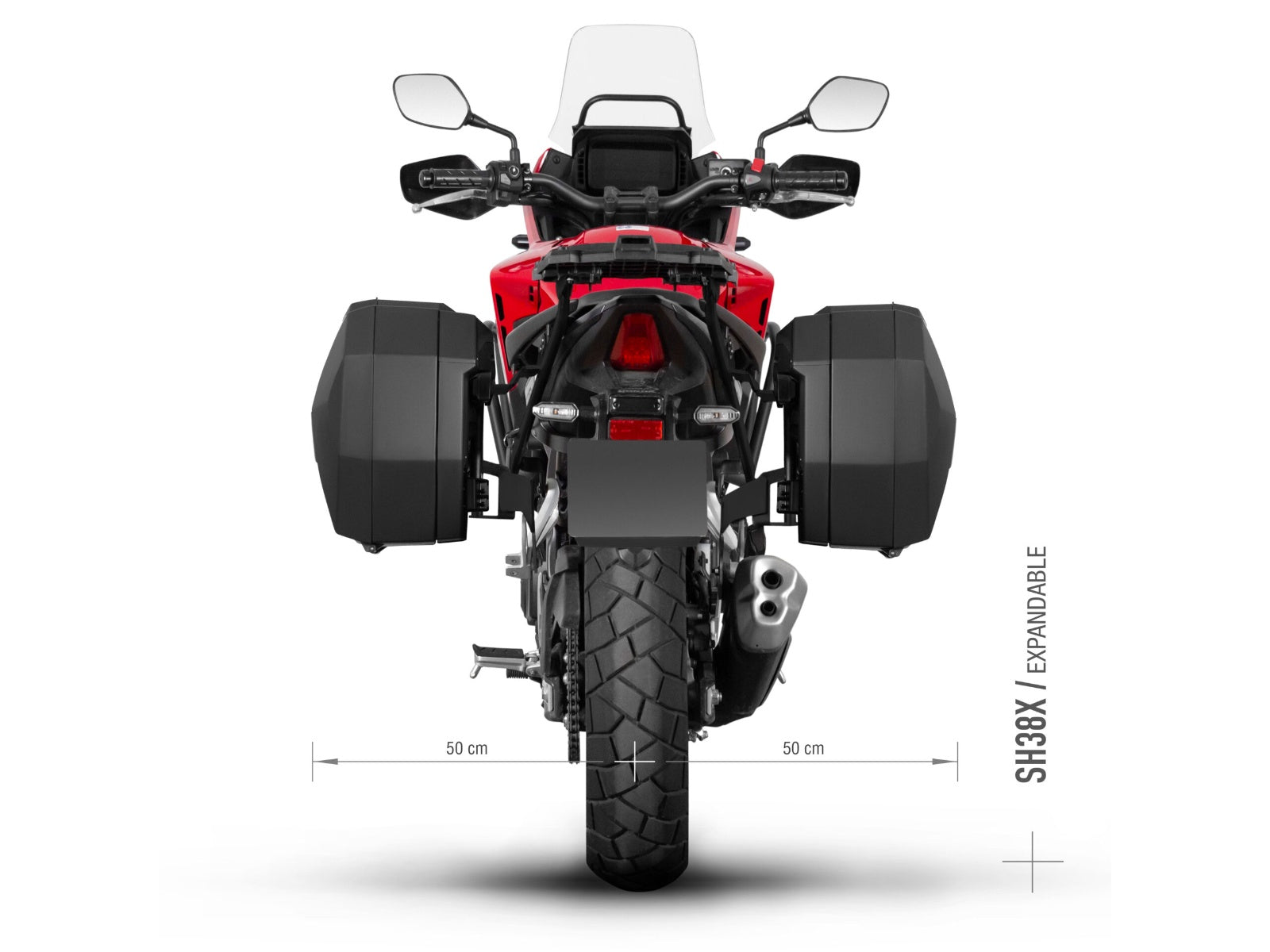 SHAD 3P Pannier Fitting Kit for Honda NX500 (23-26) H0NX54IF