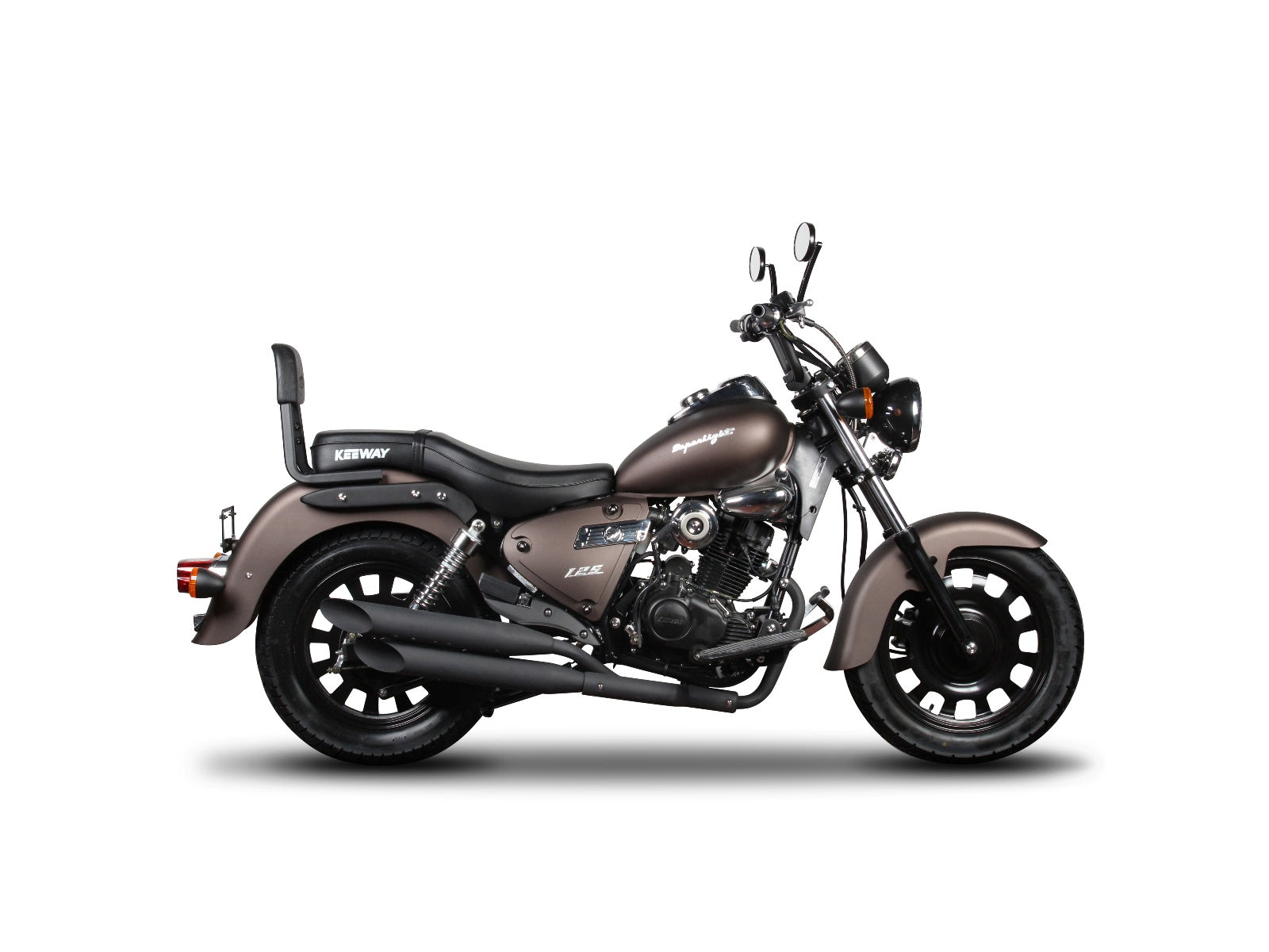 SHAD Motorcycle Backrest and Fitting Kit for Keeway Superlight 125 (2011-2025)