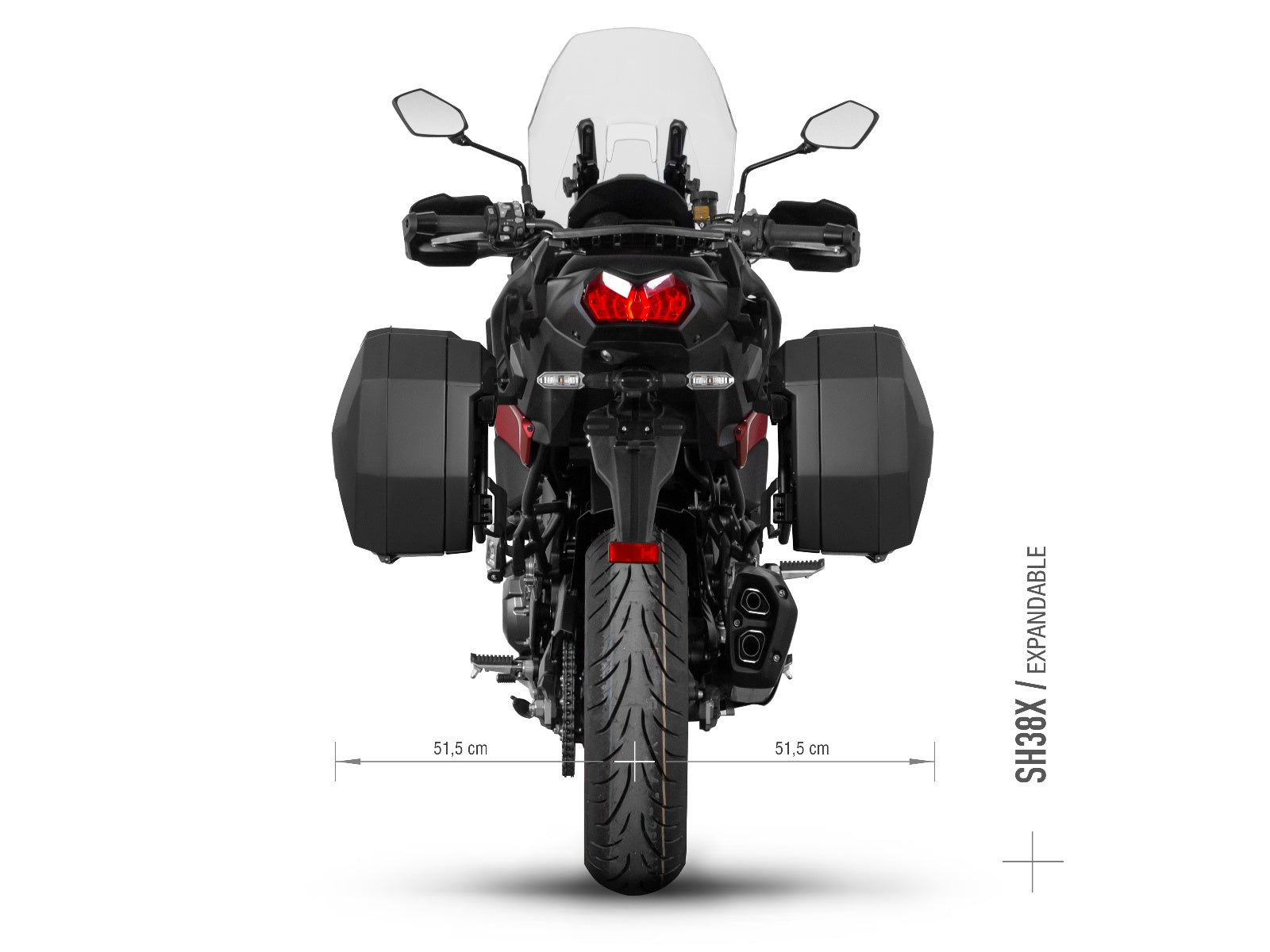 SHAD Motorcycle 3P Pannier Fitting Kit for Kawasaki Versys 1100 (2025-2025)