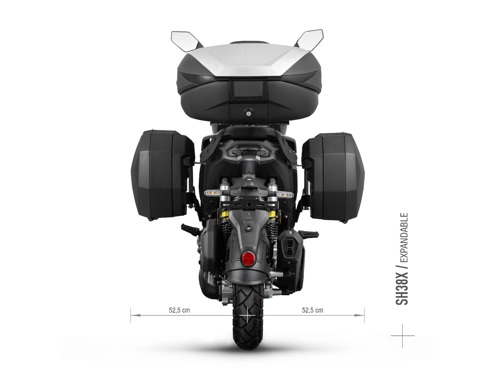 SHAD Motorcycle 3P Pannier Fitting Kit for Keeway Vieste 300 XDV (2023-2024)