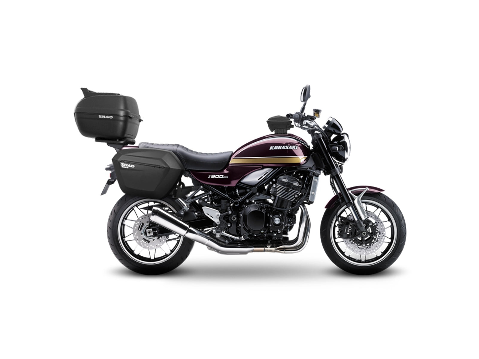 SHAD Motorcycle 3P Pannier Fitting Kit for Kawasaki Z900 RS (2018-2024)