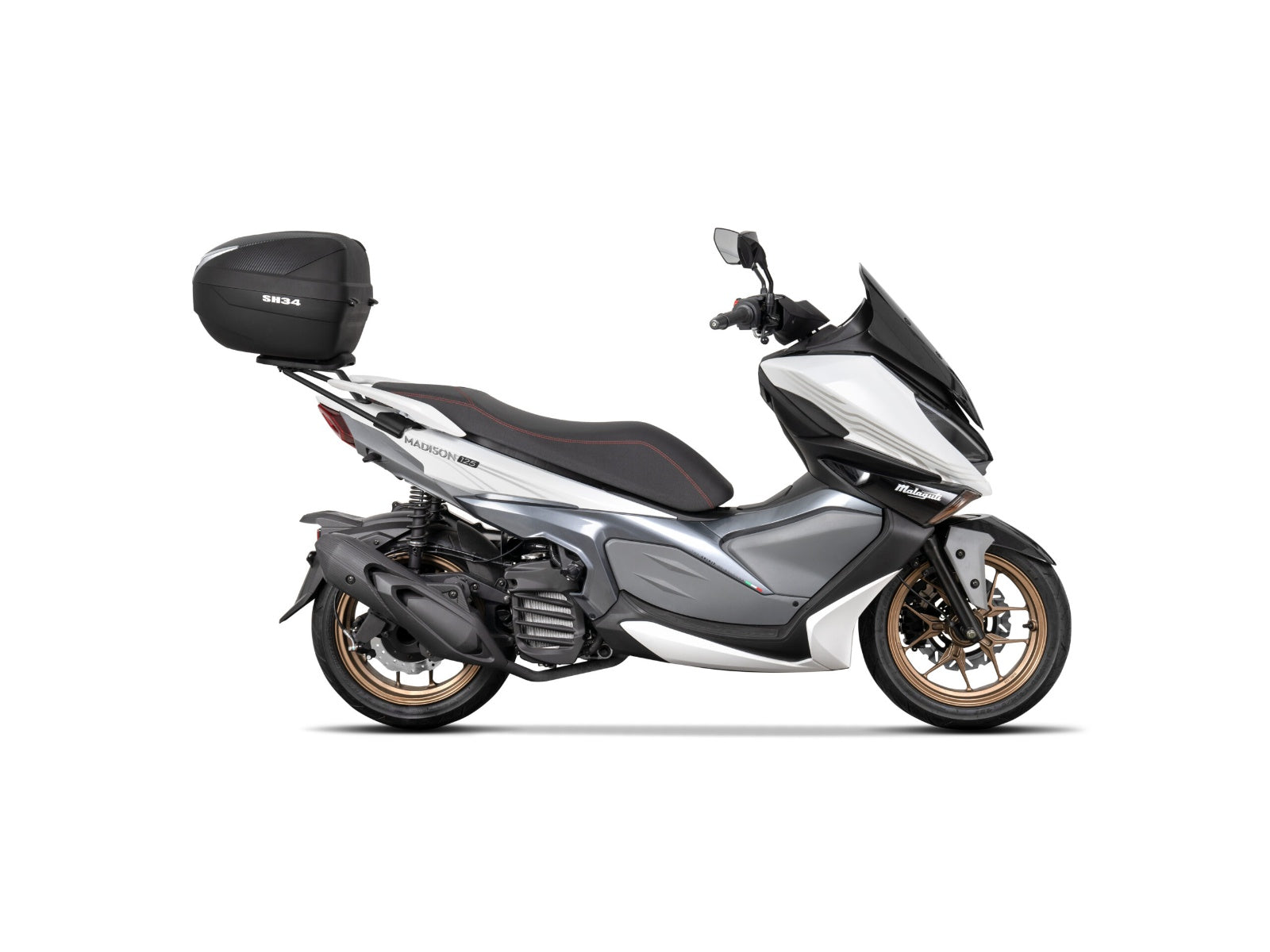 SHAD Motorcycle Top Box Fitting Kit for Malaguti Madison 125 (2022-2025)