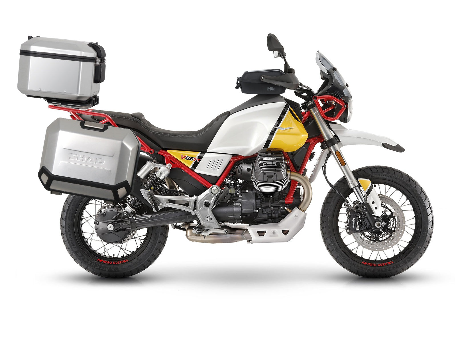 SHAD Motorcycle Top Box Fitting Kit for Moto Guzzi V85 TT Travel (2019-2023)