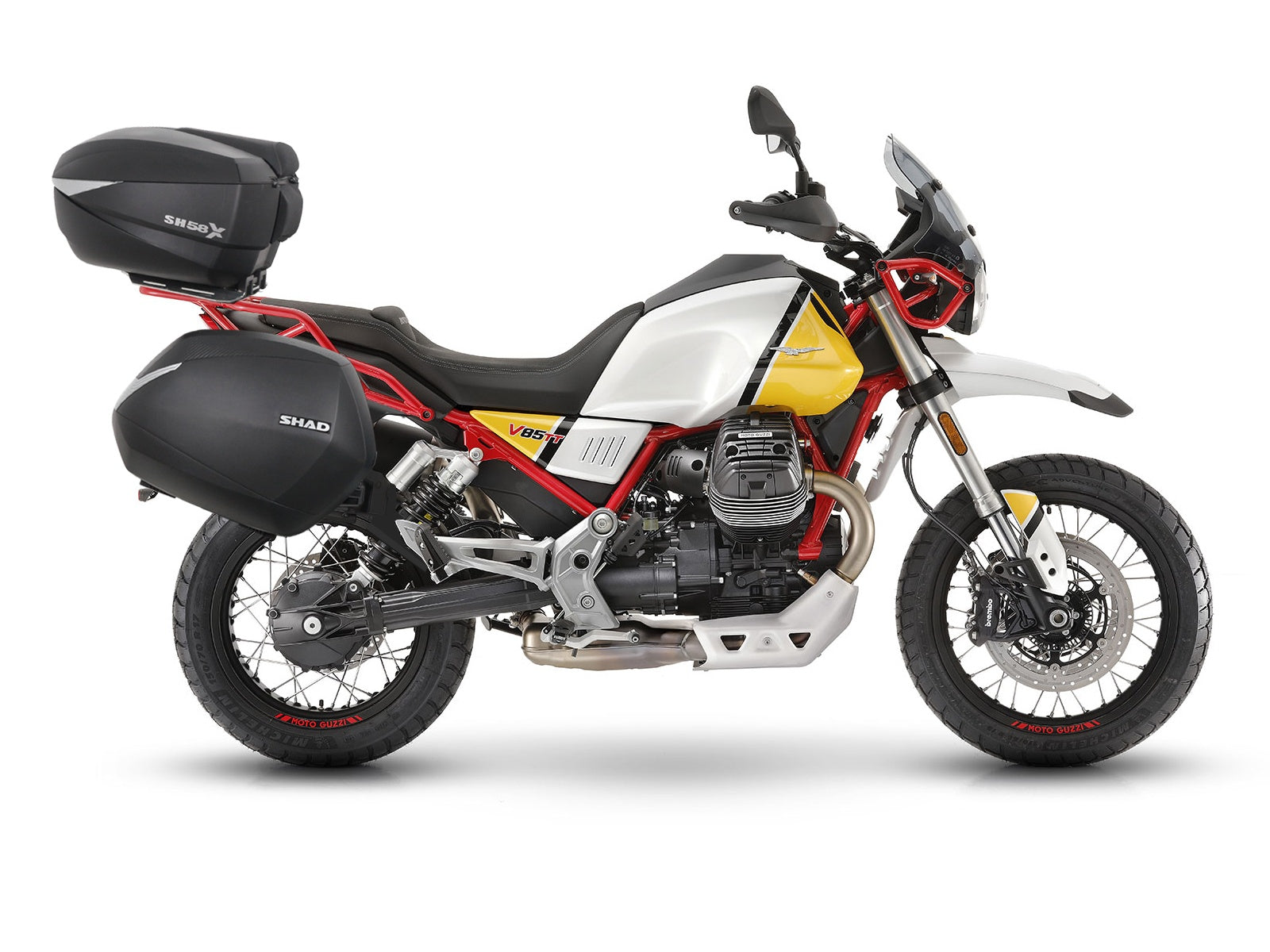 SHAD Motorcycle Top Box Fitting Kit for Moto Guzzi V85 TT Travel (2019-2023)