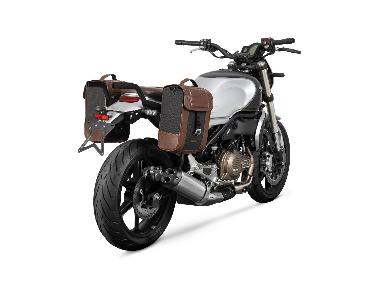 SHAD Motorcycle SR Pannier Fitting Kit for QJ Motor SRV 550 (2022-2025)