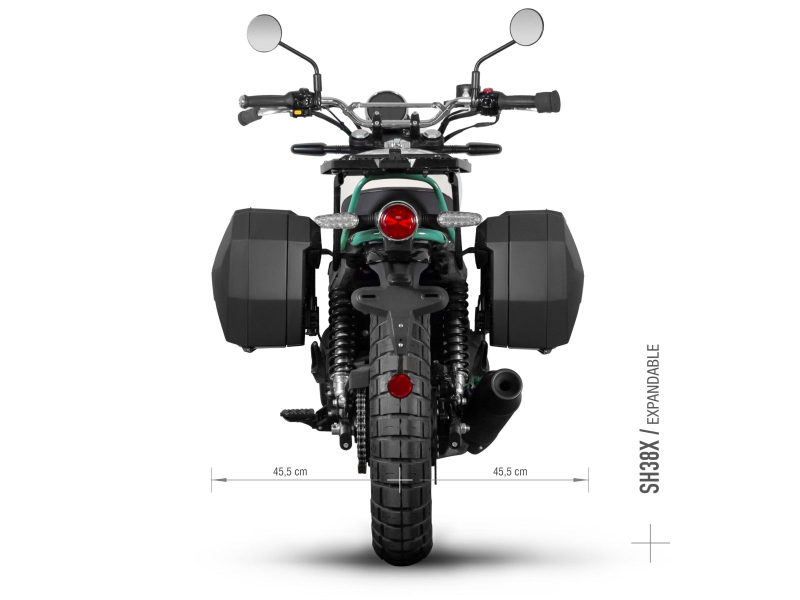 SHAD 3P Pannier Fitting Kit for Royal Enfield Bear 650 (26) R0BR66IF