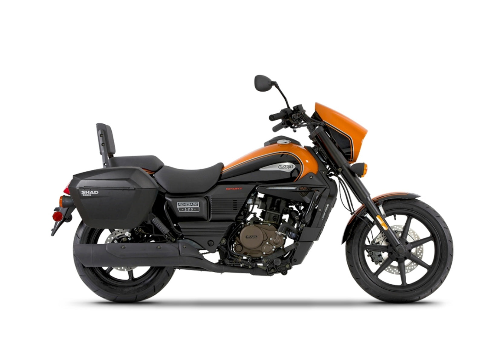 SHAD Motorcycle 3P Pannier Fitting Kit for UM Renegade Sports S 125 (2019-2026)