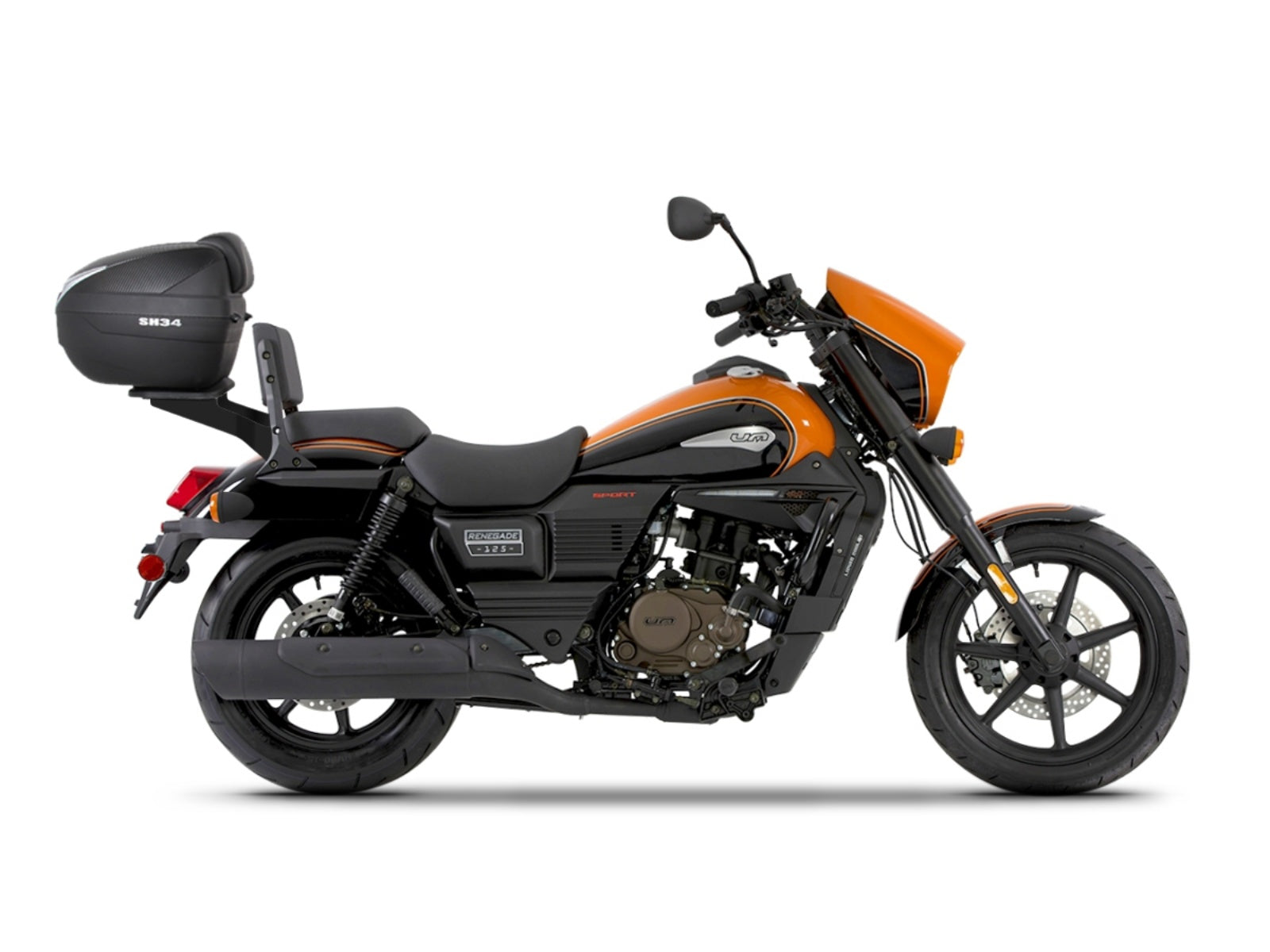 SHAD Motorcycle Top Box Fitting Kit for UM Renegade Sports S 125 (2019-2025)