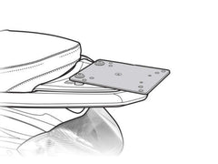 SHAD Motorcycle Top Box Fitting Kit for Piaggio Liberty 125 iGET Corporate (2005-2024)