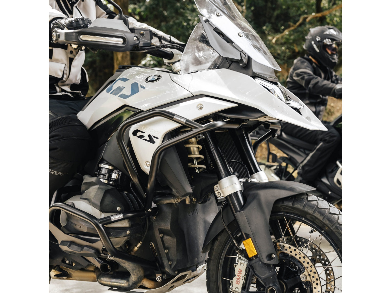 SHAD Upper Crash Bars - Black for BMW R1300 GS Trophy (24-26) W0RG14BSH