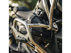 SHAD Lower Crash Bars - Silver for BMW R1300 GS Triple Black (24-26) W0RG14SSL