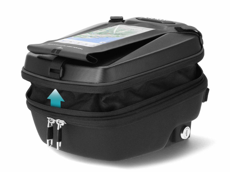 SHAD Motorcycle Click System Expandable Tank Bag E09CLP