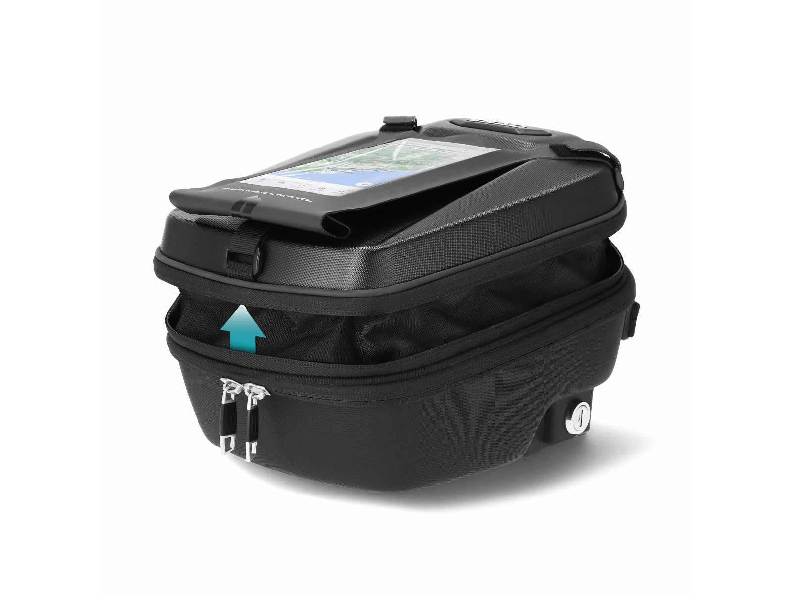 SHAD Motorcycle Click System Expandable Tank Bag E09CLP