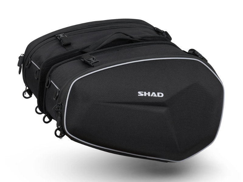 SHAD Motorcycle SE48 Expandable Saddle Bags