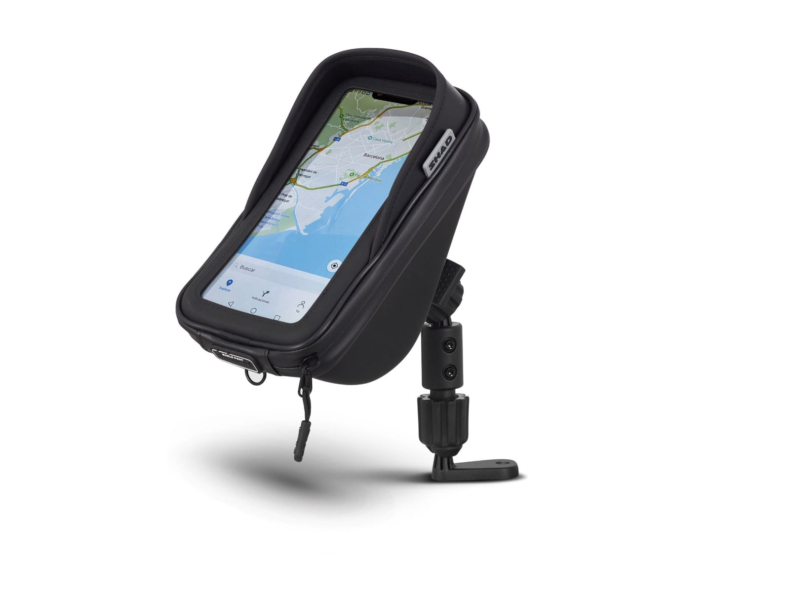 SHAD 180 x 90mm Phone Holder With Storage (Mirror) X0SG76M