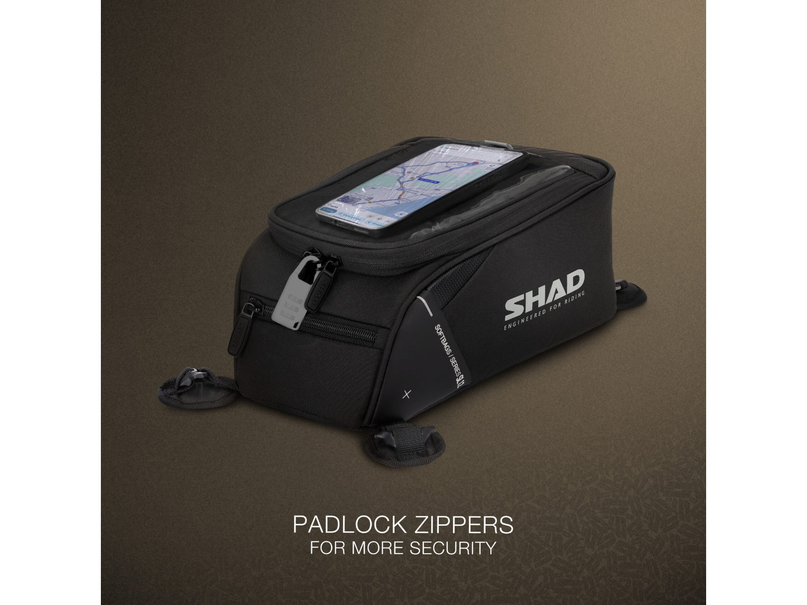 SHAD Motorcycle Magnetic Tank Bag (Small)