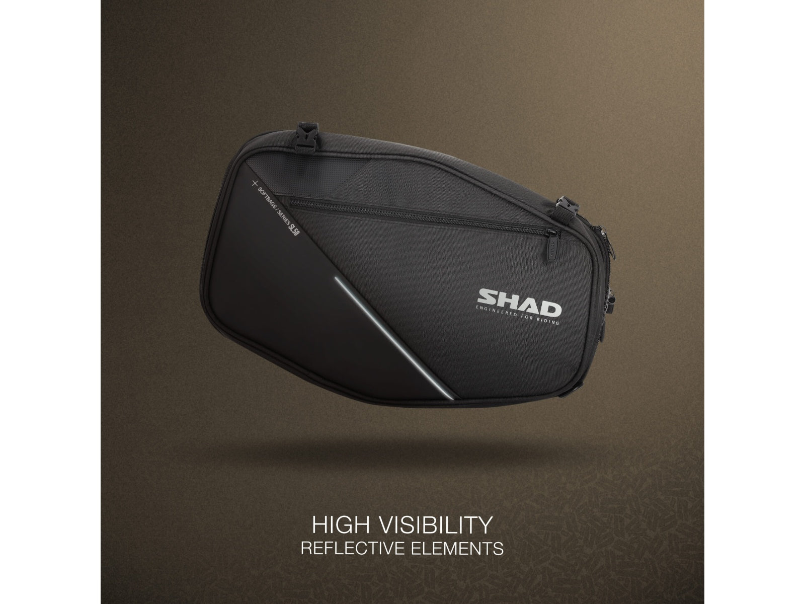 SHAD Motorcycle SL58 Saddle Bags - Large