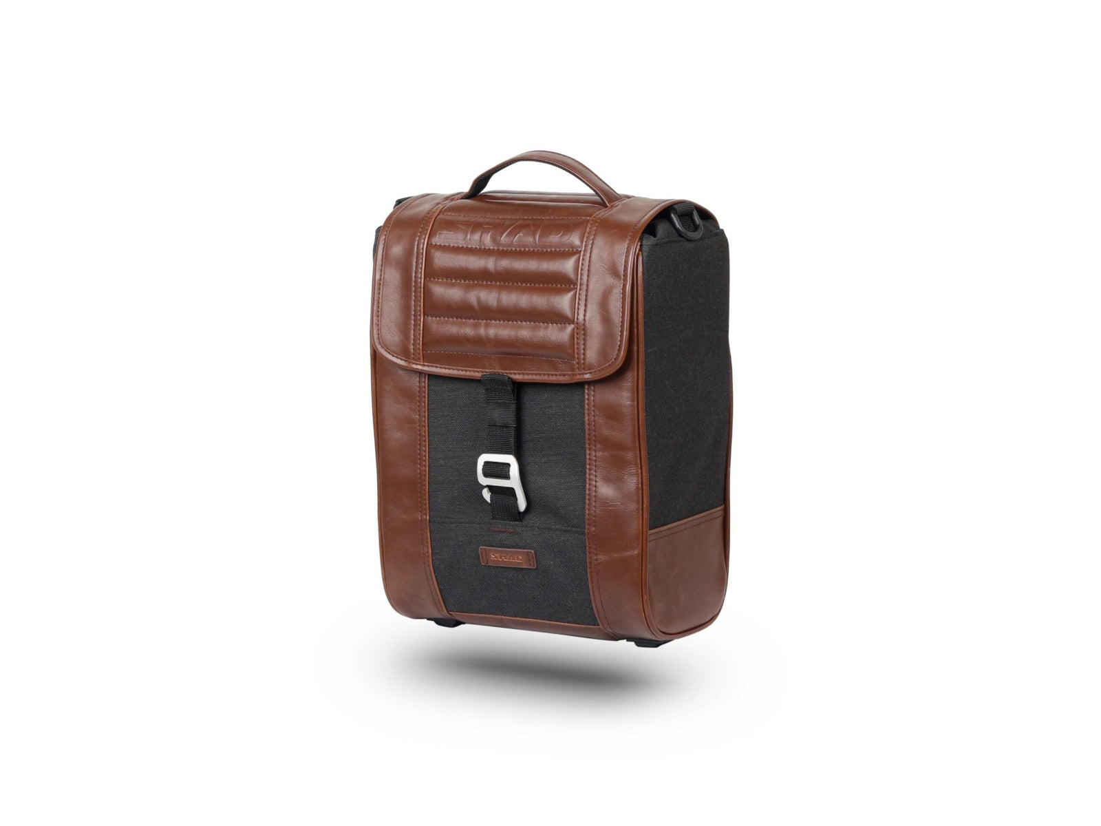 SHAD Motorcycle SR38 Cafe Racer Style Side Case Pannier - Brown