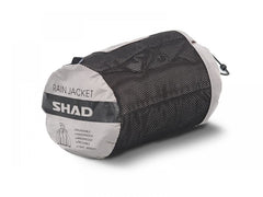 SHAD Motorcycle 100% Waterproof Silver Rain Jacket - Large
