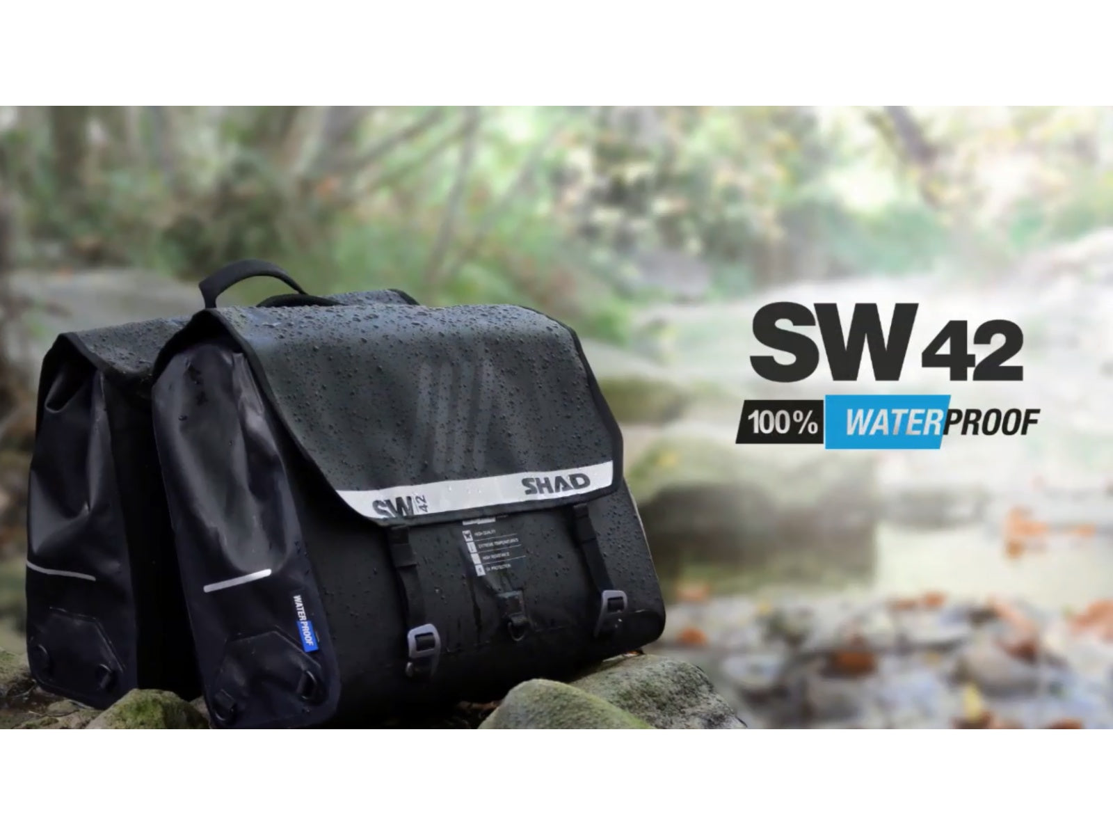 SHAD Motorcycle SW42 Waterproof Panniers